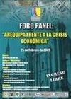 Foro Panel: Arequipa frente a la crisis