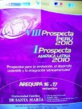 Seminario internacional Prrospecta Perú y Prospecta América Latina 2010